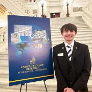  Penn State Schuylkill biology major presents research at Pennsylvania Capitol 