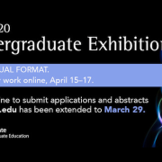 Undergrad Exhibition for Research, Inquiry, Creative Activity to be held online